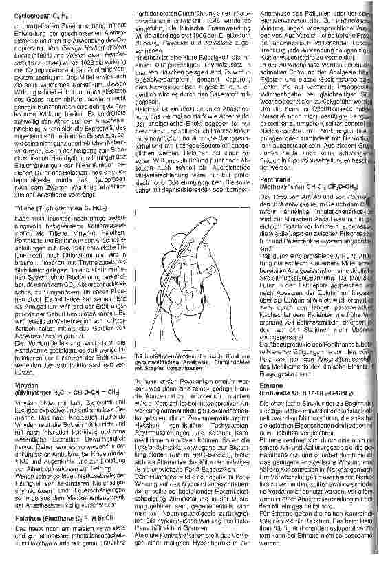 Vorschauseite 3: Anästhesieverfahren und ihre historische Entwicklung 7. Folge: Schluß