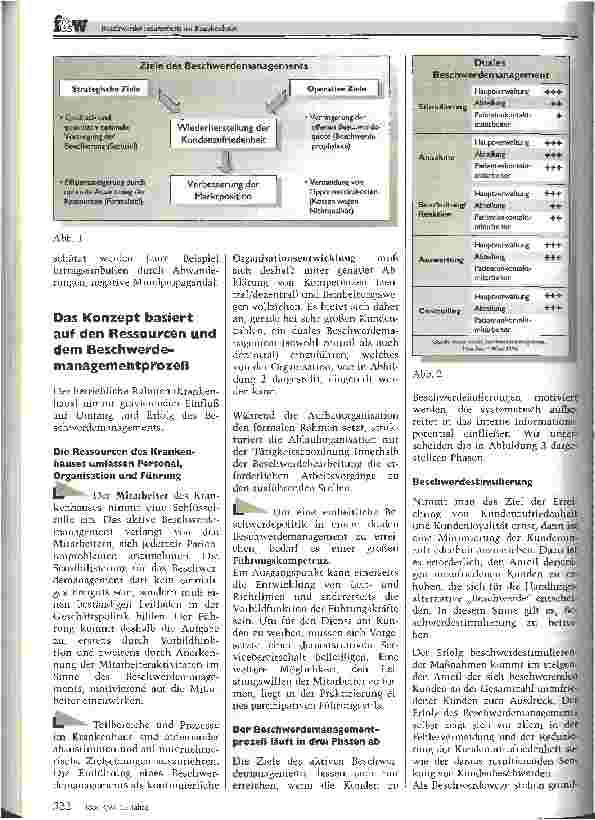 Vorschauseite 2: Beschwerdemanagement im Krankenhaus Patientenzufriedenheit steigern, Marktposition verbessern, Kosten minimieren