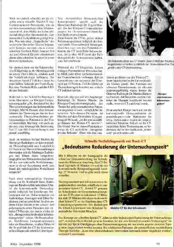Vorschauseite 2: Radiologische Notfalldiagnostik