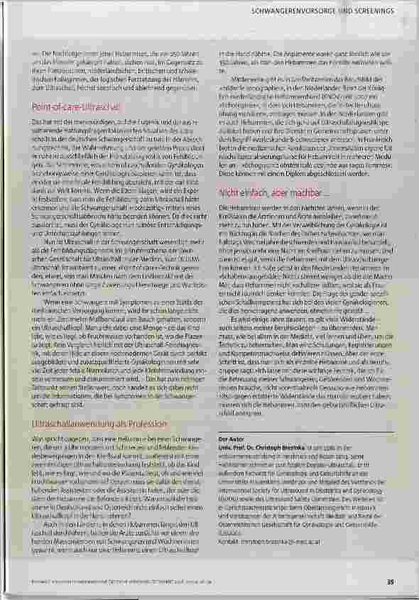 Vorschauseite 2: Ultraschall in Hebammenhand