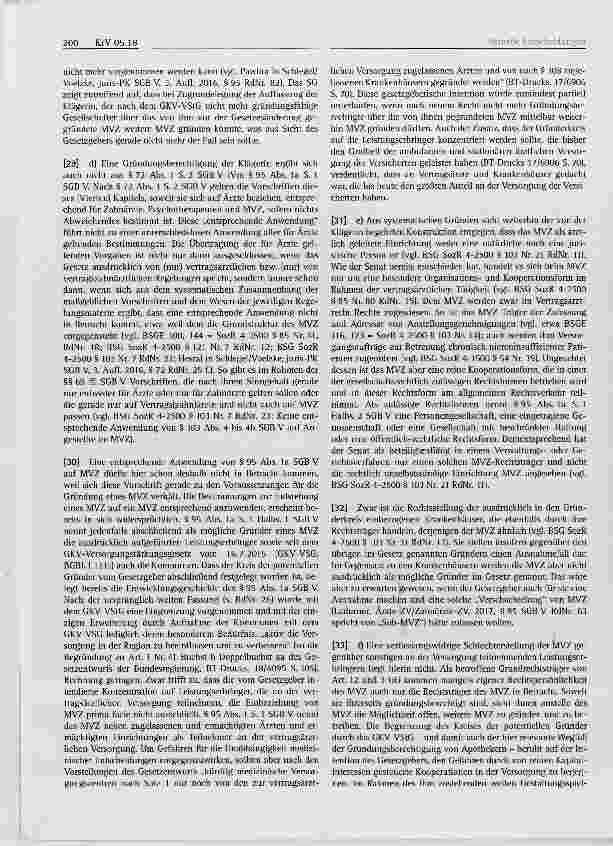 Vorschauseite 4: Zulassung eines Medizinischen Versorgungszentrums