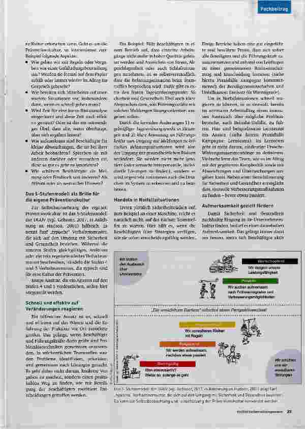 Vorschauseite 2: Der Weg zur Kultur der Prävention