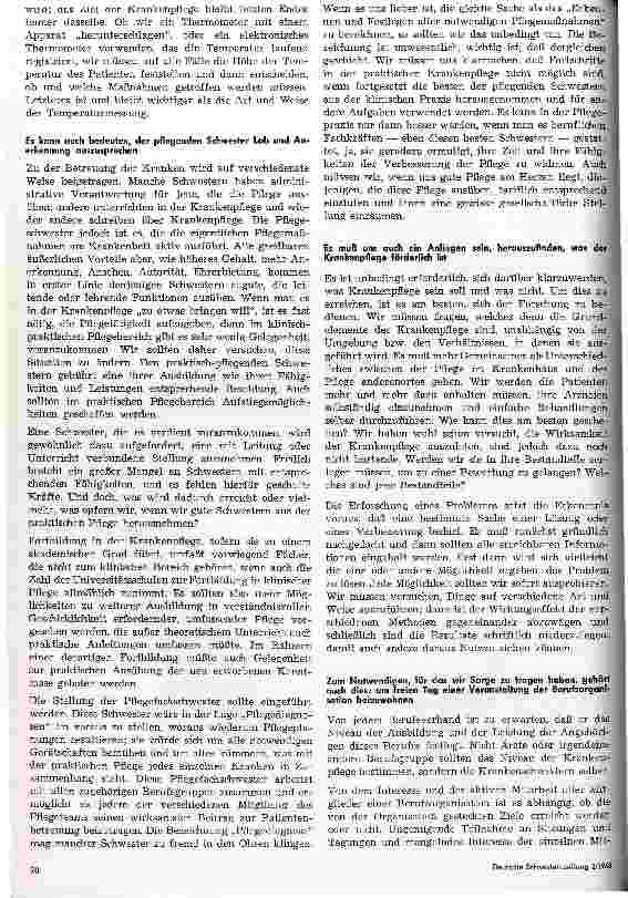 Vorschauseite 2: Sorge tragen für alles Notwendige - was bedeutet das eigentlich in der Krankenpflege?