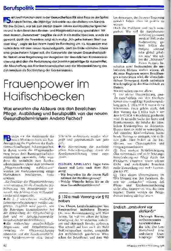 Vorschauseite 1: Frauenpower im Haifischbecken