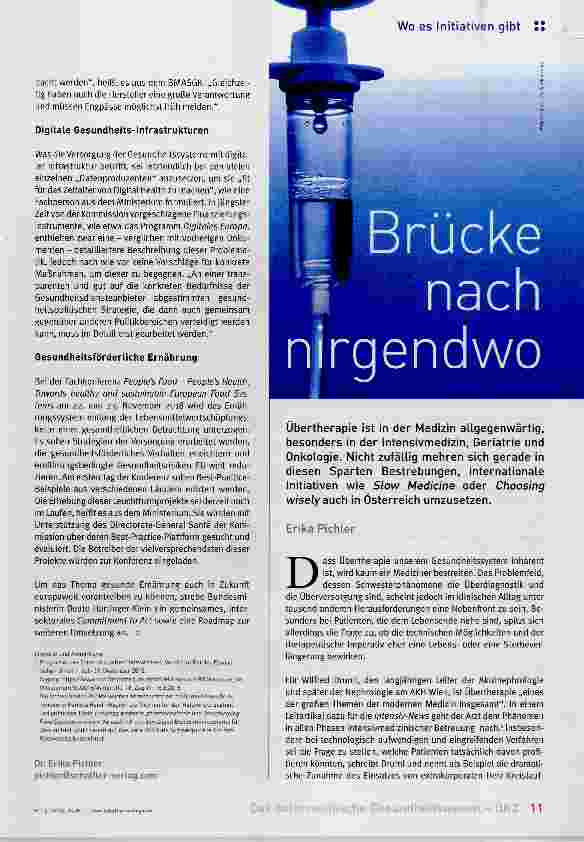 Vorschauseite 2: Wiener Akzefite für Brüssel