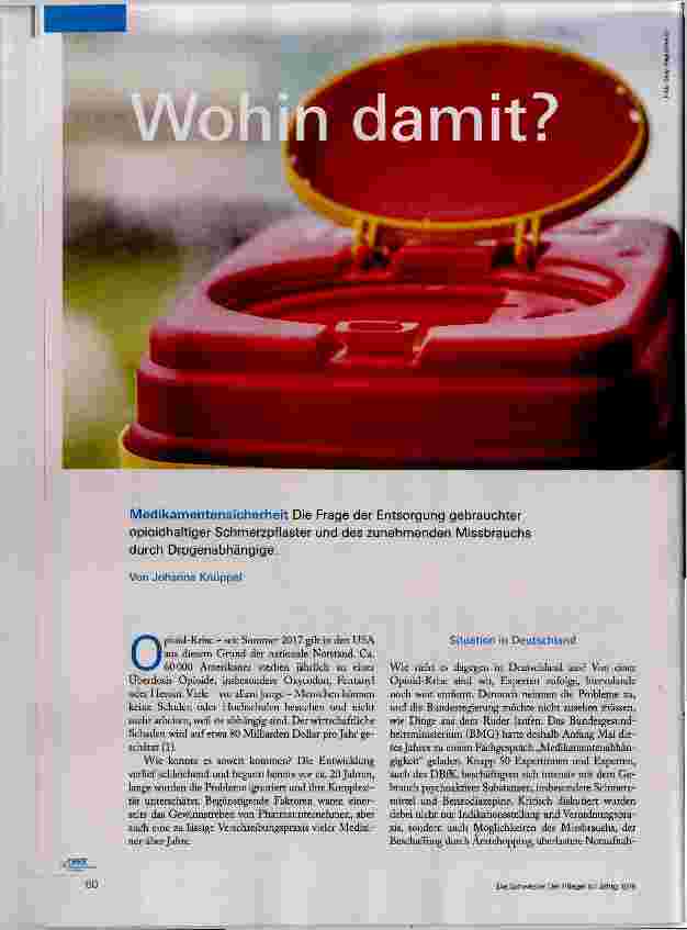 Vorschauseite 1: Wohin damit?
