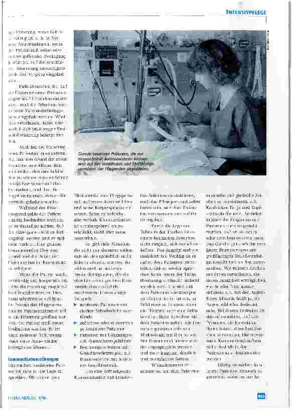 Vorschauseite 4: Die Pflege beatmeter Patienten