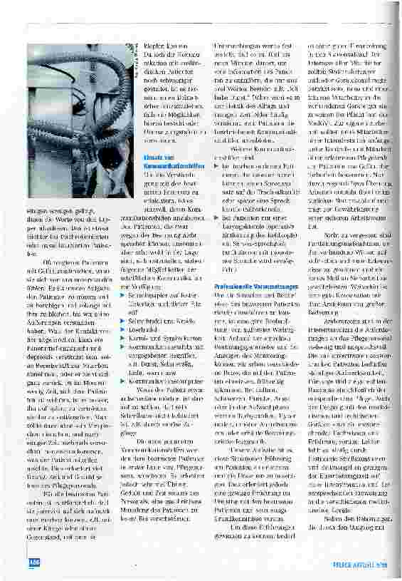 Vorschauseite 5: Die Pflege beatmeter Patienten