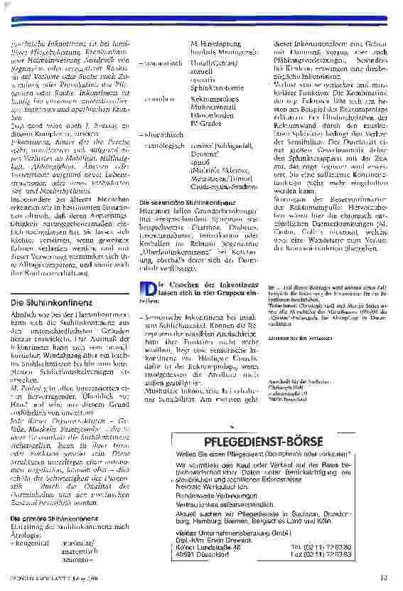 Vorschauseite 4: Inkontinenz - das große Tabu (Teil 1)