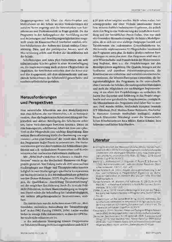 Vorschauseite 6: Rauchfrei weil Gesundheit unsere Aufgabe ist!