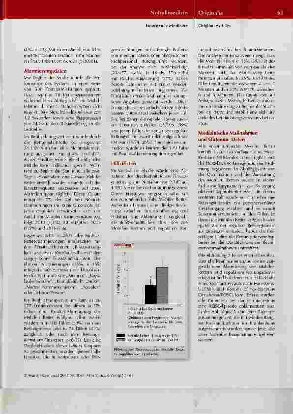 Vorschauseite 5: Smartphone-basierte Ersthelfer-Alarmierung verkürzt das reanimationsfreie Intervall