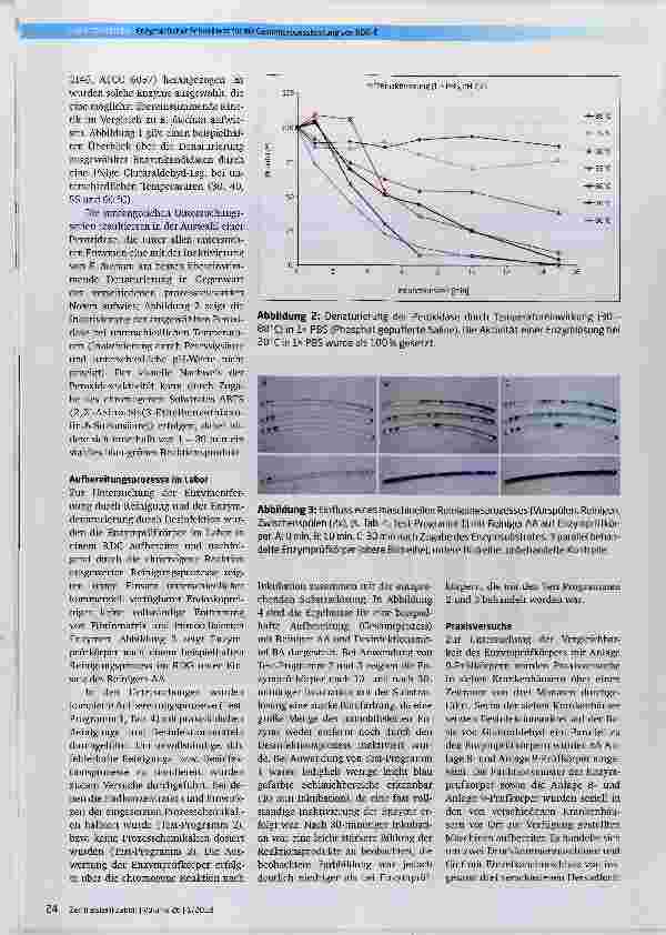 Vorschauseite 6: Enzymatischer Schnelltest für die Gesamtprozessleistung maschineller Aufbereitungsprozesse für thermolabile Endoskope (RDG-E-Prozesse)