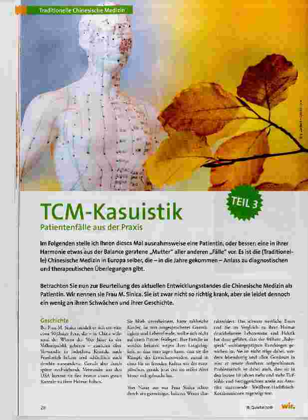 Vorschauseite 1: TCM-Kasuistik Teil 3