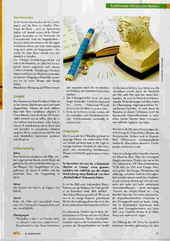 Vorschauseite 2: TCM-Kasuistik Teil 3