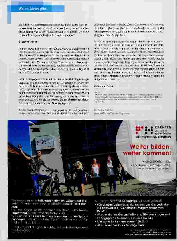 Vorschauseite 3: Ernährungstherapie mit virtuellem Austausch