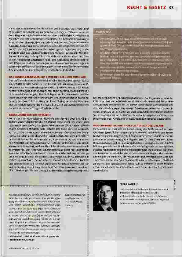 Vorschauseite 4: Datenschutzgrundverordnung (DSGVO): Was ist noch zu tun?