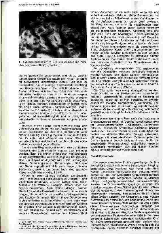 Vorschauseite 3: Chronische Erkrankungen im Gastrointestinaltrakt beim Kind: Zöliakie und Mukoviszidose