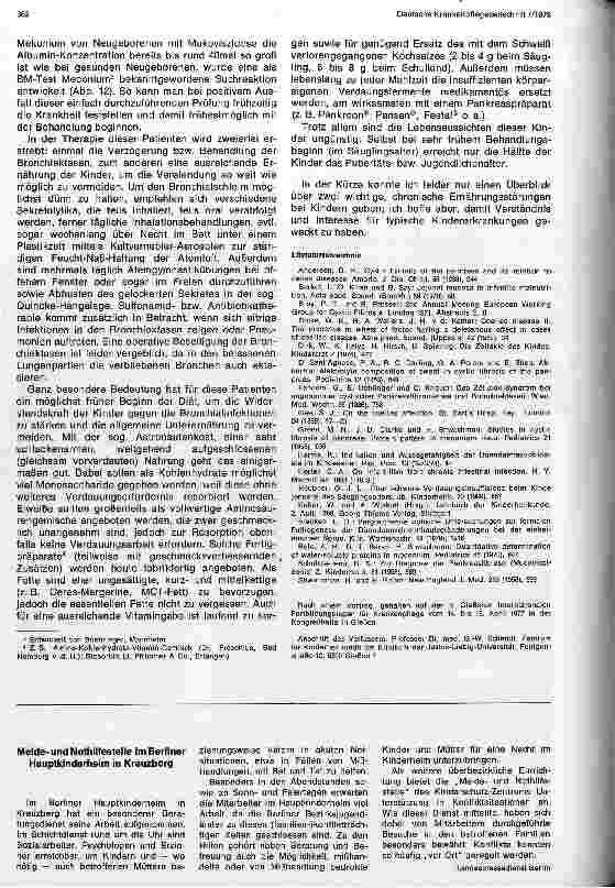 Vorschauseite 6: Chronische Erkrankungen im Gastrointestinaltrakt beim Kind: Zöliakie und Mukoviszidose
