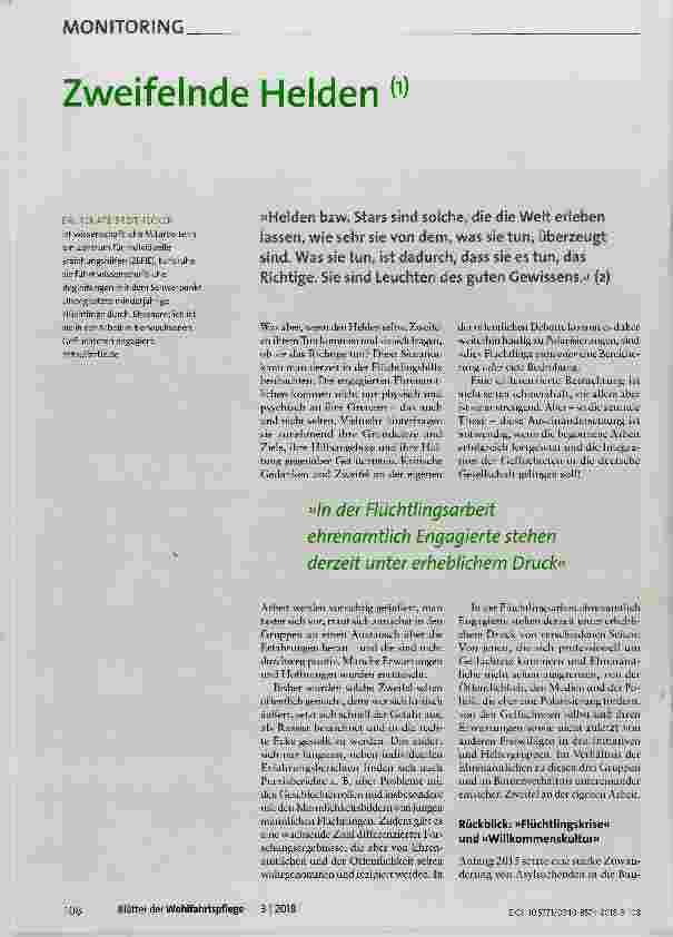 Vorschauseite 1: Zweifelnde Helden