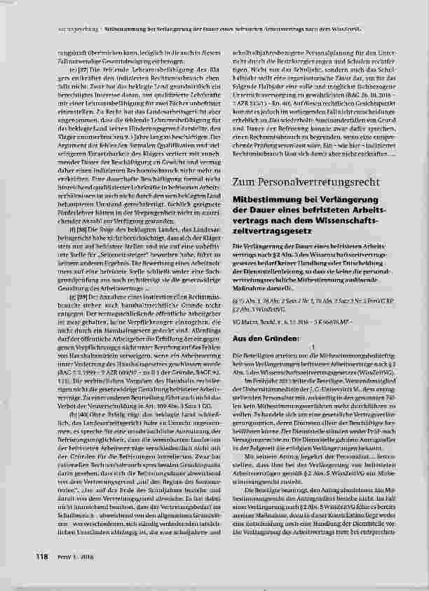 Vorschauseite 6: Institutioneller Rechtsmissbrauch bei der Befristung von Arbeitsverhältnissen