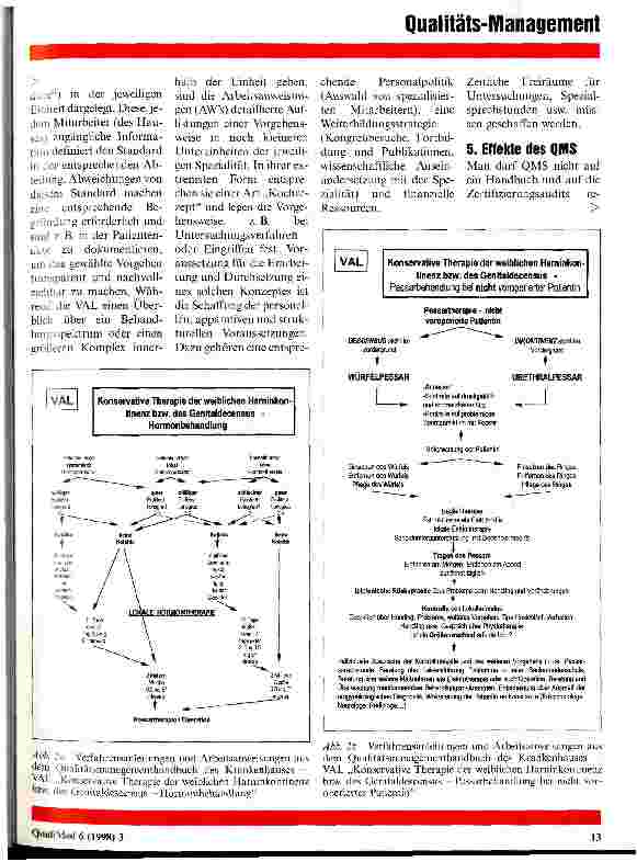 Vorschauseite 2: QMS nach DIN EN ISO 9000ff in dwer Praxis - was hat QMS in der Urogynäkologie der Frauenklinik des St. -Josefs-Hospitals bewirkt?