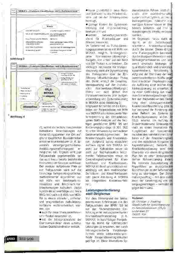 Vorschauseite 3: Schnell und einfach statt schwerfällig und teuer MOKKA soll Entgeltsystem für Krankenhäuser auf neue Grundlage stellen