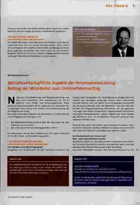 Vorschauseite 2: Mehr Schulung = Weniger Insulin?