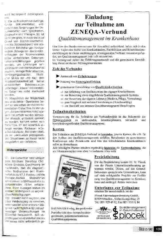 Vorschauseite 3: Ziel der MDK-Prüfung: Absenkung des Budgets Position des Klinikums Quedlinburg zu einem Gutachten des MDK Sachsen-Anhalt