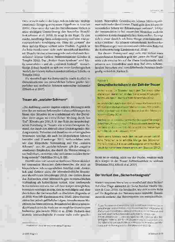 Vorschauseite 2: Der trauernde Körper