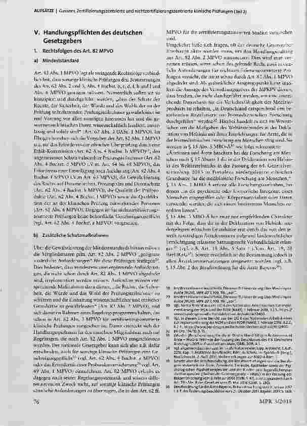 Vorschauseite 4: Zertifizierungszentrierte und nichtzertifizierungszentrierte klinische Prüfungen (Teil 2)