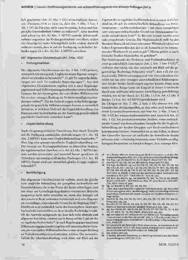 Vorschauseite 6: Zertifizierungszentrierte und nichtzertifizierungszentrierte klinische Prüfungen (Teil 2)