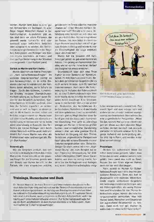 Vorschauseite 2: Mit Humor ist vieles leichter