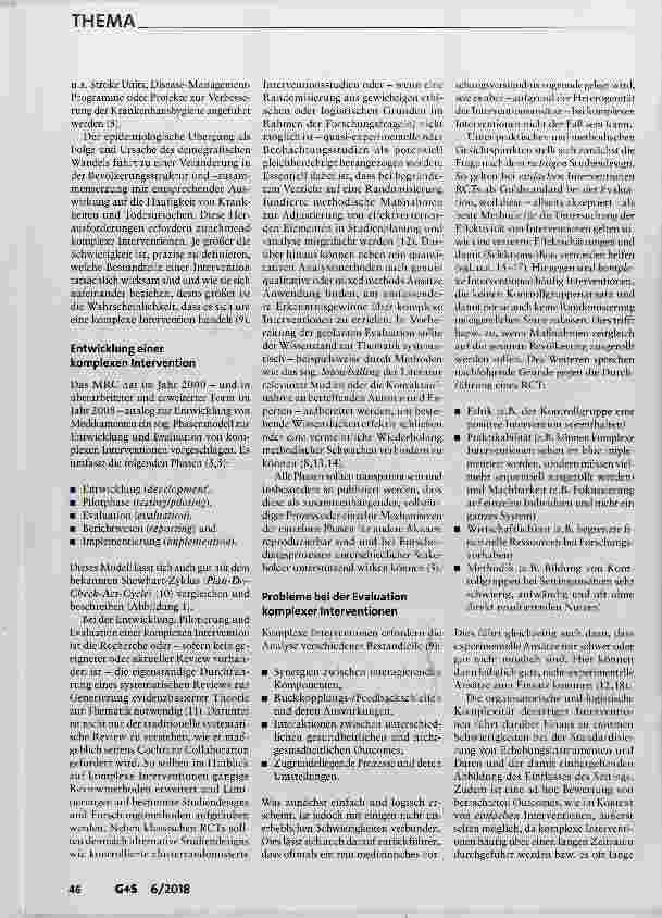 Vorschauseite 3: Entwicklung und Evaluation komplexer Interventionen weiterdenken