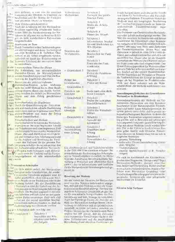 Vorschauseite 2: Gemeinkostenwertanalyse