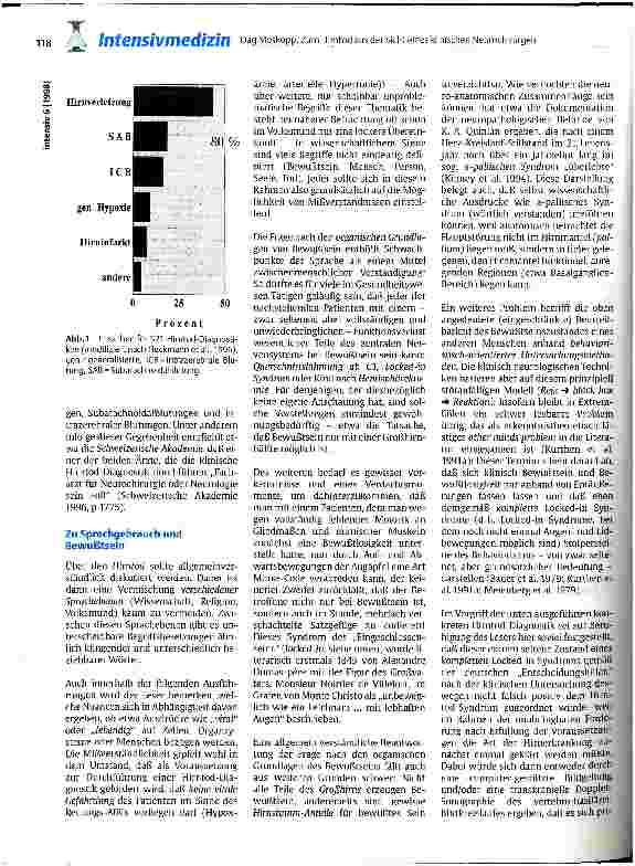 Vorschauseite 2: Zum Hirntod aus der Sicht eines klinischen Neurochirurgen