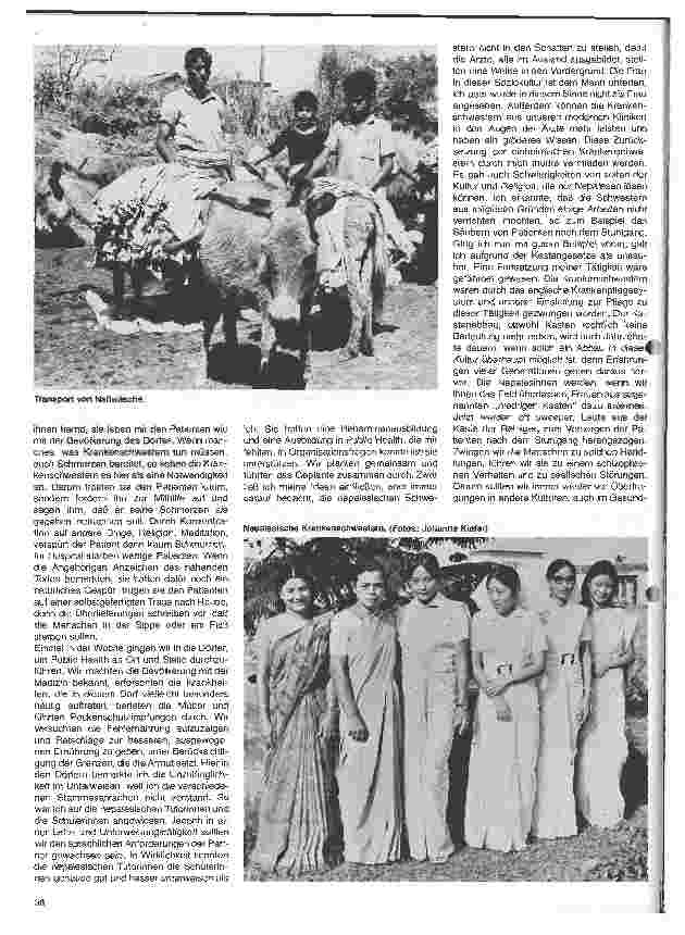 Vorschauseite 6: Die Krankenschwester in der Entwicklungshilfe