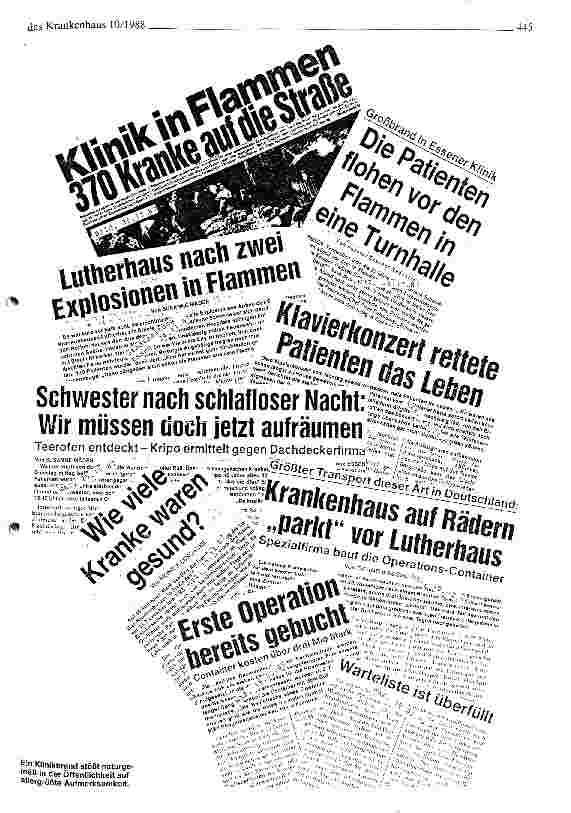 Vorschauseite 6: Der Brandfall im Lutherhaus Essen Ein Fazit nach zehn Monaten