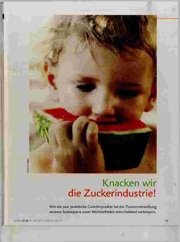 Vorschauseite 1: Knacken wir die Zuckerindustrie!