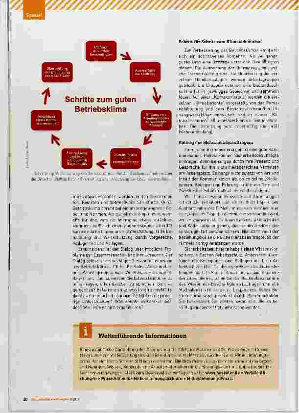 Vorschauseite 3: Gutes Betriebsklima worauf kommt es an?