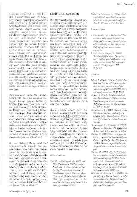 Vorschauseite 4: Gewalt im Leben von Kindern und Jugendlichen