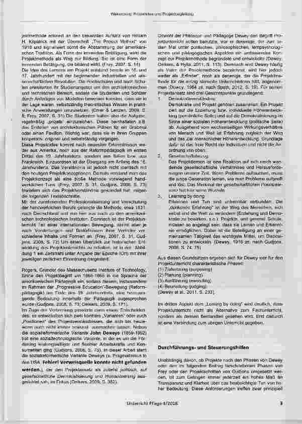 Vorschauseite 2: Projektund handlungsorientiert unterrichten