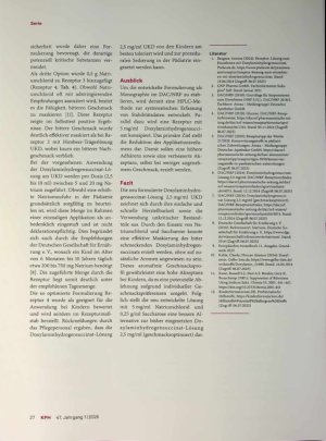 Vorschauseite 3: Orale Doxylaminhydrogensuccinat-Lösung zur prozeduralen Sedierung in der Pädiatrie