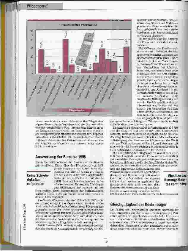 Vorschauseite 3: Pflegenotruf der Freien Wohlfahrtspflege