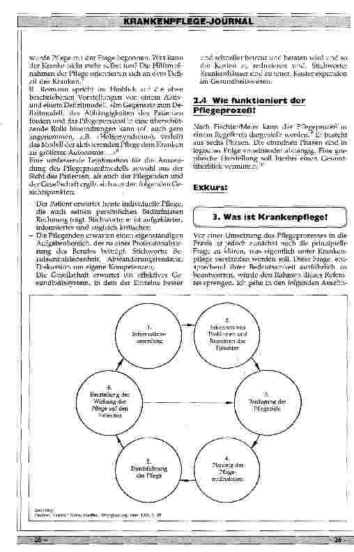 Vorschauseite 3: Der Pflegeprozeß