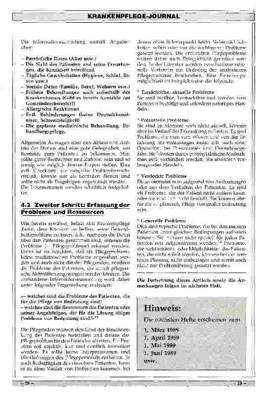Vorschauseite 5: Der Pflegeprozeß