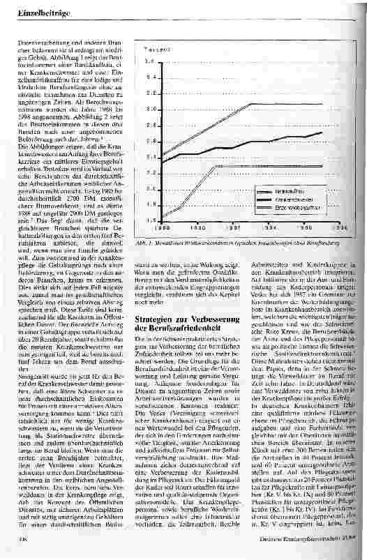 Vorschauseite 2: Krankenpflege - ein Übergangsoder Karriereberuf?