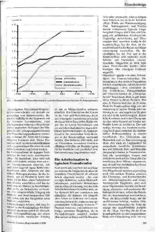 Vorschauseite 3: Krankenpflege - ein Übergangsoder Karriereberuf?