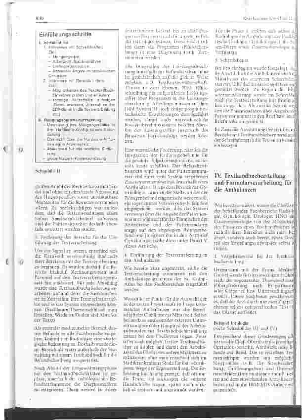 Vorschauseite 3: Integration von Textund Datenverarbeitung - Einführungsbericht am Beispiel des Stadtkrankenhauses Stade