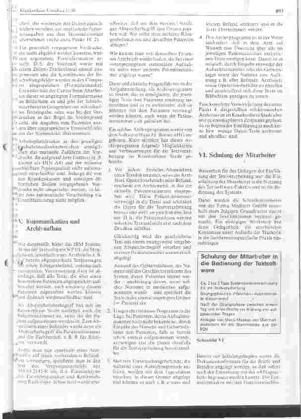 Vorschauseite 5: Integration von Textund Datenverarbeitung - Einführungsbericht am Beispiel des Stadtkrankenhauses Stade