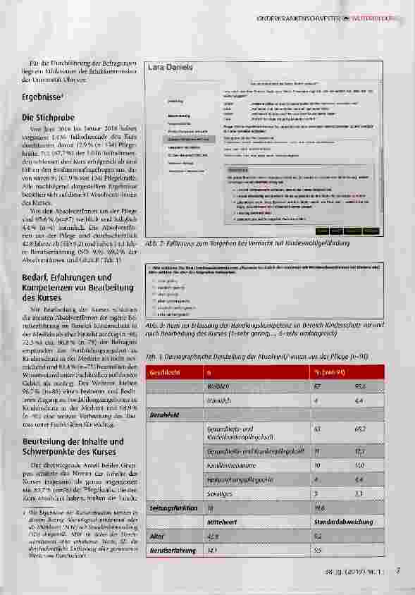 Vorschauseite 4: Weiterbildung für Pflegekräfte zum Thema Kinderschutz: Online-Kurs „Kinderschutz in der Medizin ein Grundkurs für alle Gesundheitsberufe